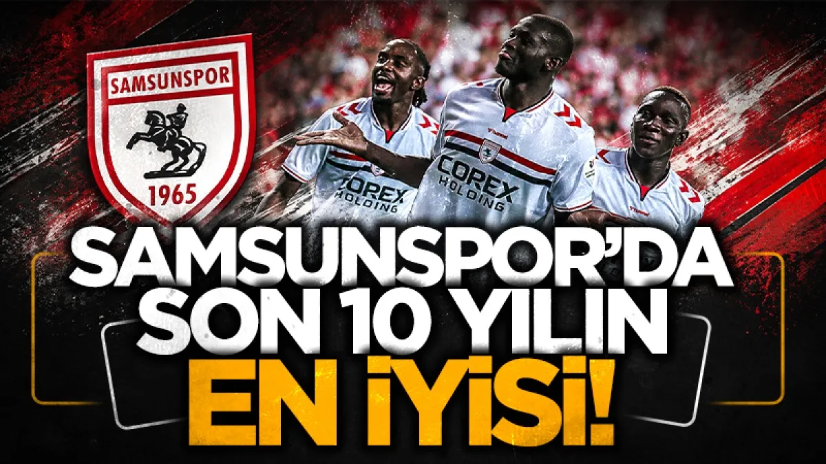 Samsunspor'da son 10 yılın en iyi transferi Marius Mouandilmadji