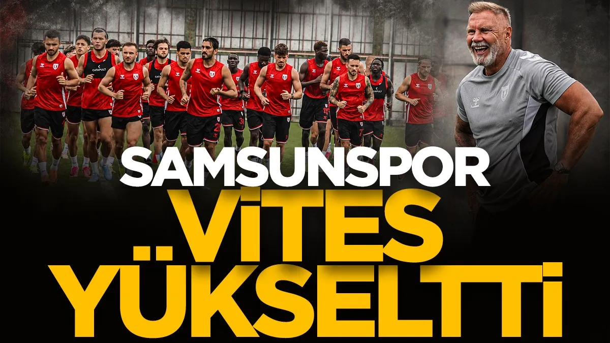 Samsunspor’da yeni sezon hazırlıkları Nuri Asan’da sürdü