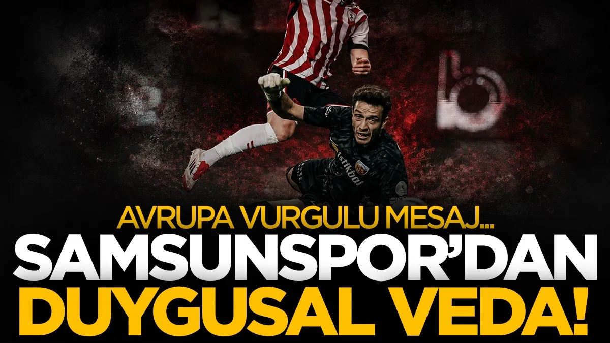 Samsunspor’dan Muja’ya duygusal veda