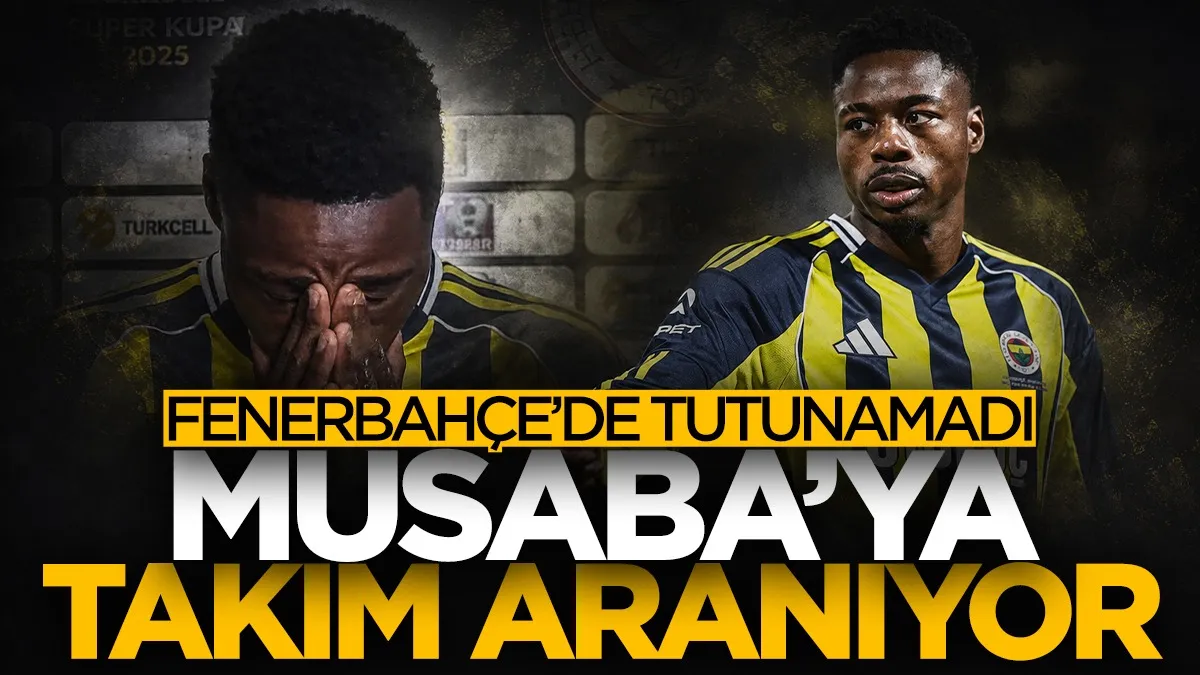 Samsunspor'dan olaylı ayrıldı, Fenerbahçe'de tutunamadı! Anthony Musaba’ya takım aranıyor...