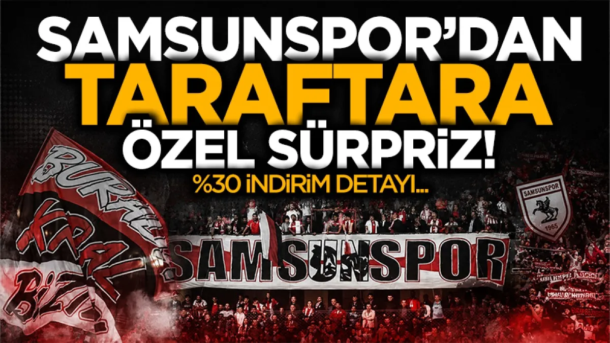 Samsunspor’dan taraftara jest! Kombine sahiplerinin isimleri koltuklara yazılacak
