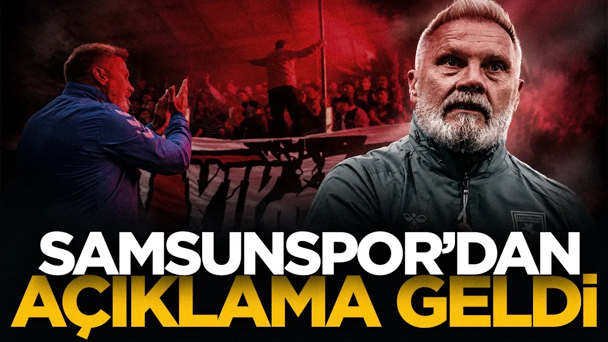 Samsunspor'dan Thorsten Fink'e veda: Resmi açıklama geldi