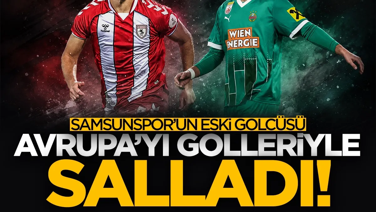 Samsunspor’un eski golcüsü Ercan Kara’dan Konferans Ligi’nde hat-trick şov