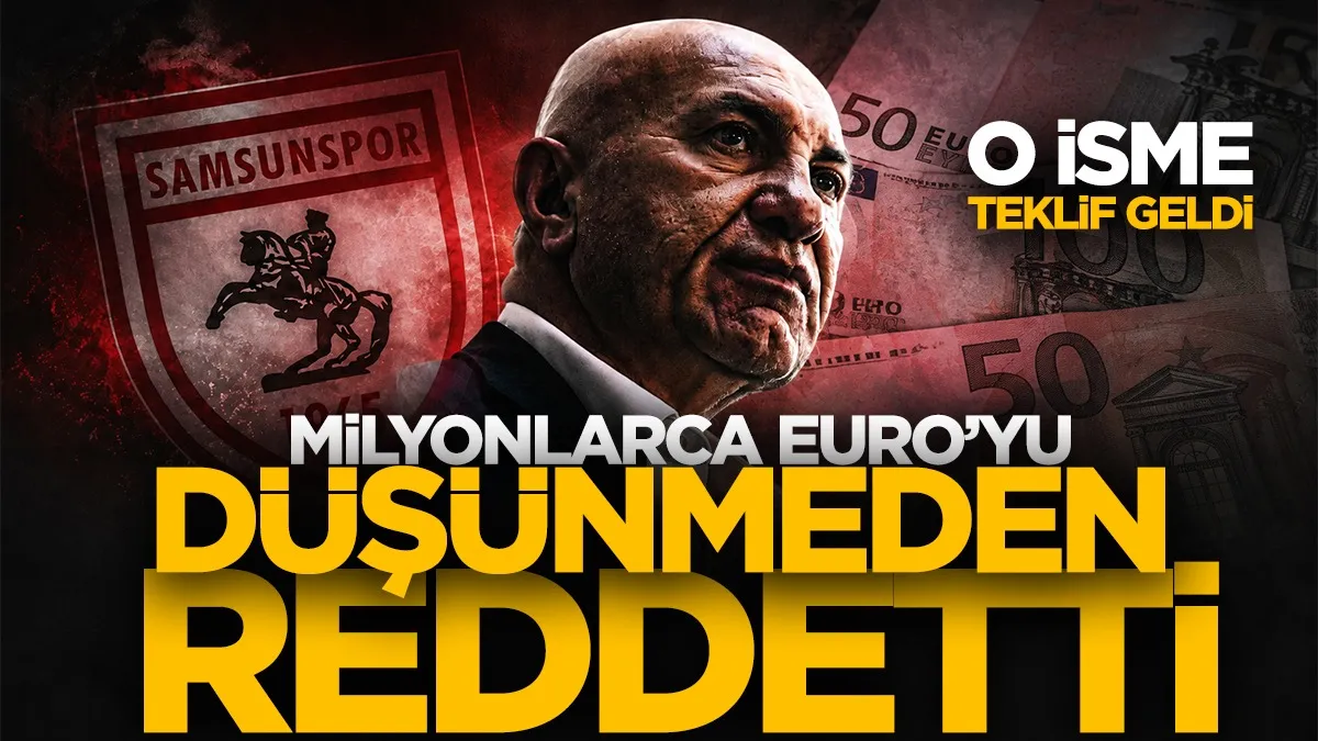 Samsunspor’un genç yıldızına dudak uçuklatan teklif! Yönetim düşünmeden reddetti...
