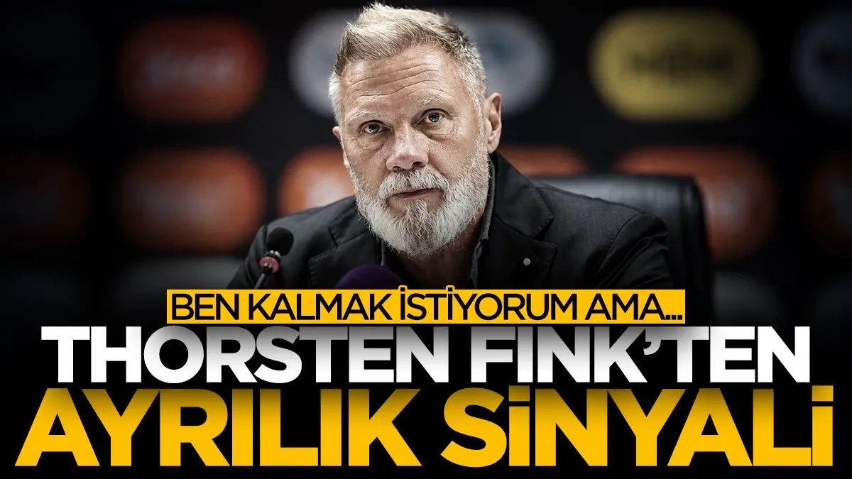 Samsunspor'un hocası Thorsten Fink'ten ayrılık sinyali! "Ben kalmak istiyorum ama..."
