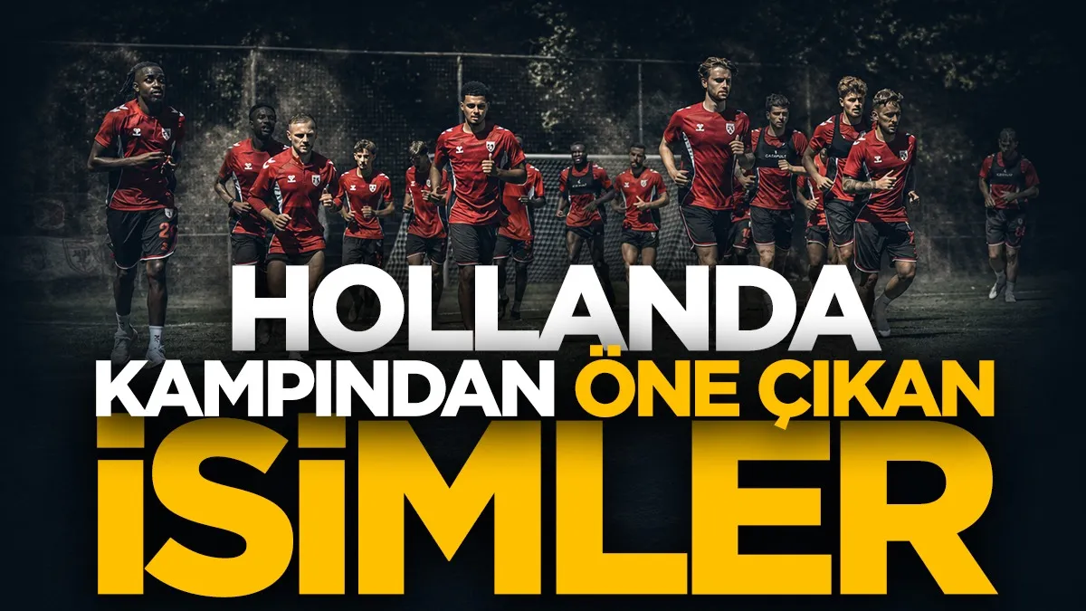 Samsunspor’un Hollanda kampında öne çıkan isimler