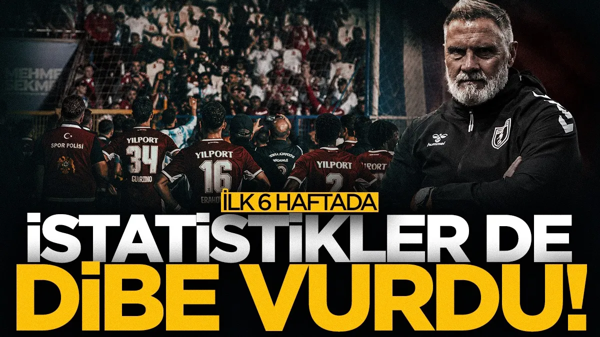 Samsunspor’un hücumdaki sorunu rakamlara yansıdı: Ligde 3. sırada
