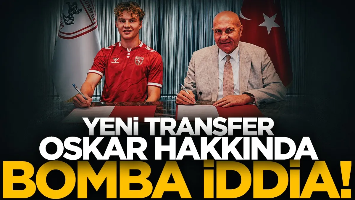 Samsunspor'un yeni transferi Oskar Ohlenschlager hakkında bomba iddia!