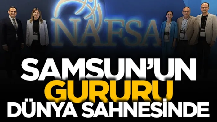 Samsun'un gururu dünya sahnesinde: OMÜ, NAFSA 2026 Fuarı'na damga vurdu!