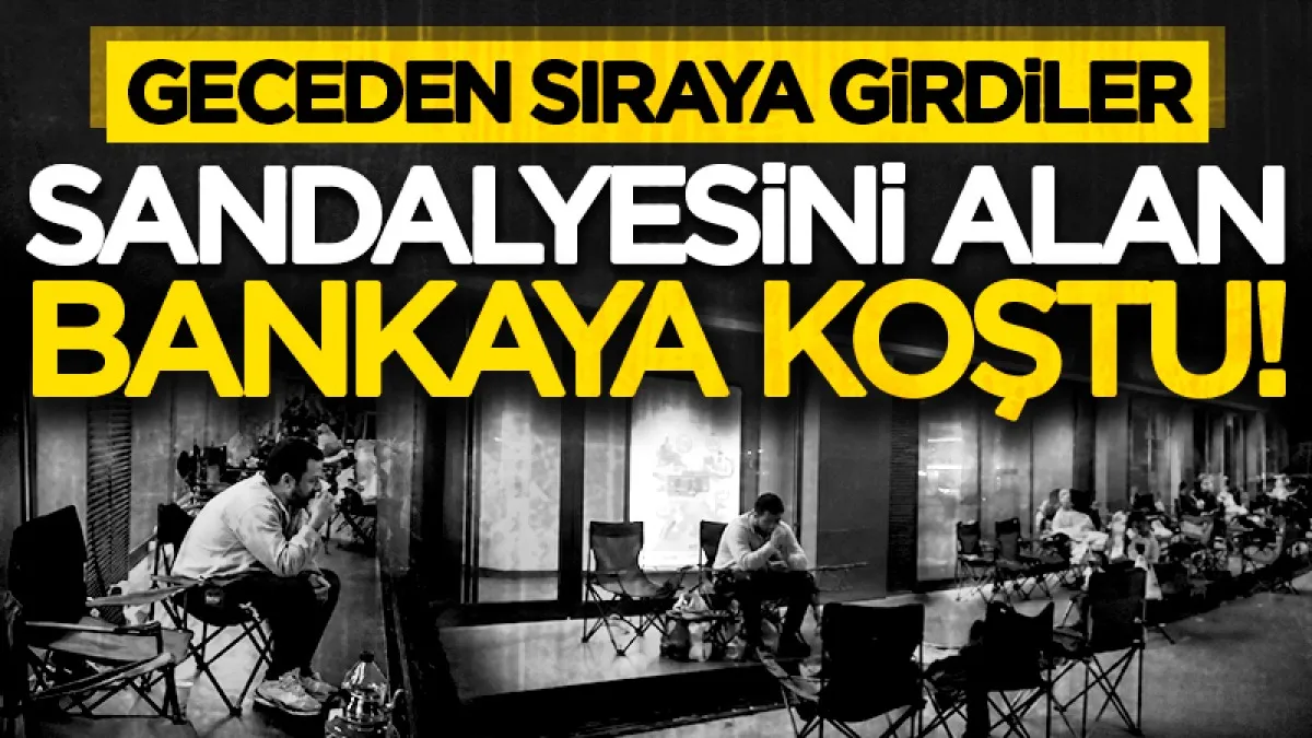 Sandalyesini alan bankaya koştu, geceden sıraya girdi! TOKİ'nin 20 bin konut satışı başladı
