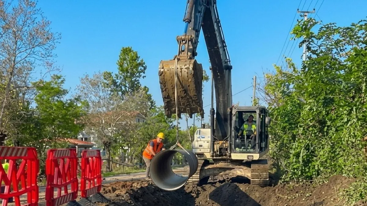 SASKİ’den Salıpazarı Barajı için 11 kilometrelik isale hattı çalışması