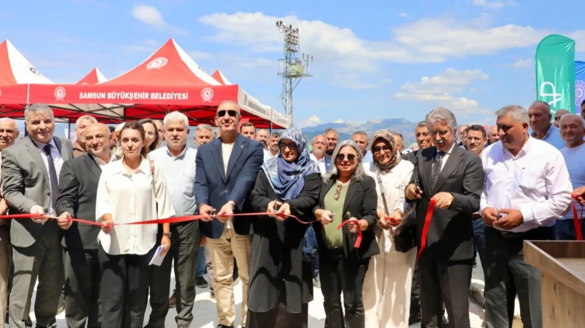 SBB ve DOKAP iş birliğiyle dev yatırım: Vezirköprü Tohum Eleme Tesisi açıldı