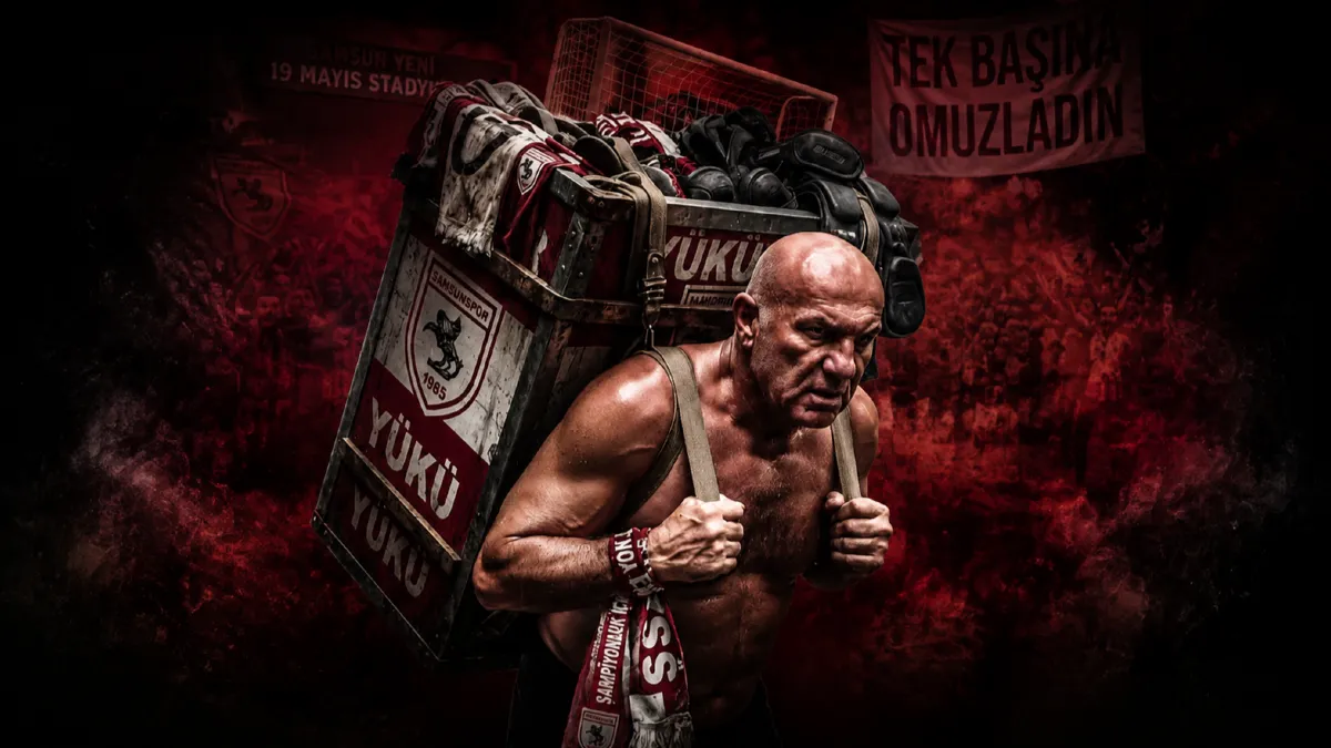 Şehrin yükü omuzlarında! Samsunspor taraftarından Yüksel Yıldırım’a destek