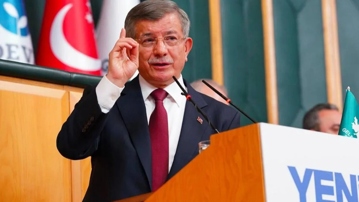 Siyaset kulislerinde Ahmet Davutoğlu iddiası