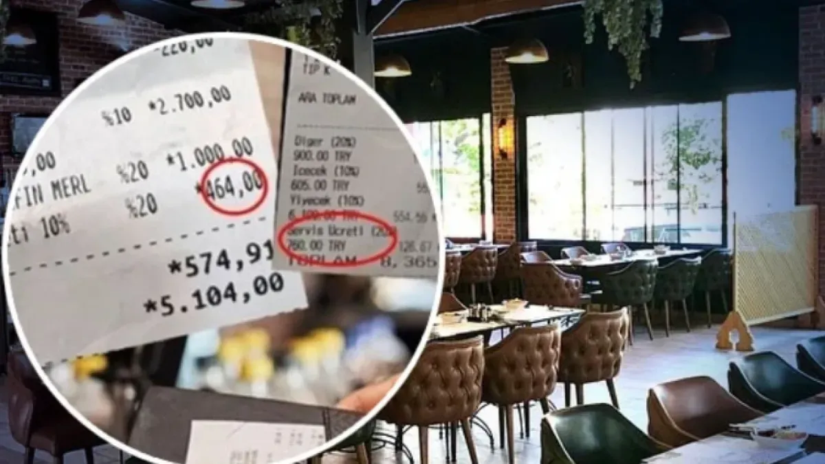 Sizin de başınıza gelebilir: Adisyona servis ücreti ekleyen işletmeye büyük ceza