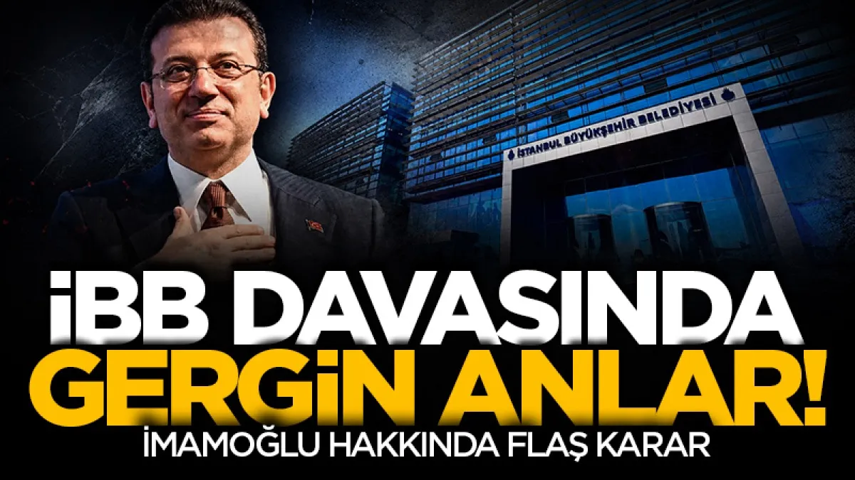 Son Dakika... Ekrem İmamoğlu hakkında soruşturma başlatıldı