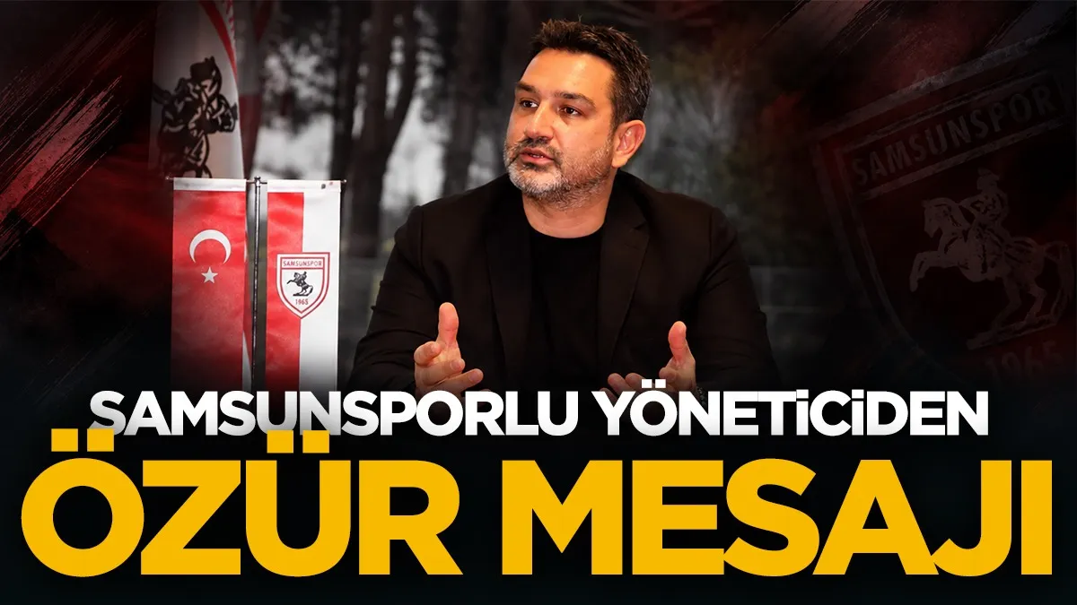 Soner Soykan’dan Samsunspor camiasına mesaj: Kırılan tüm kalplerden özür dilerim
