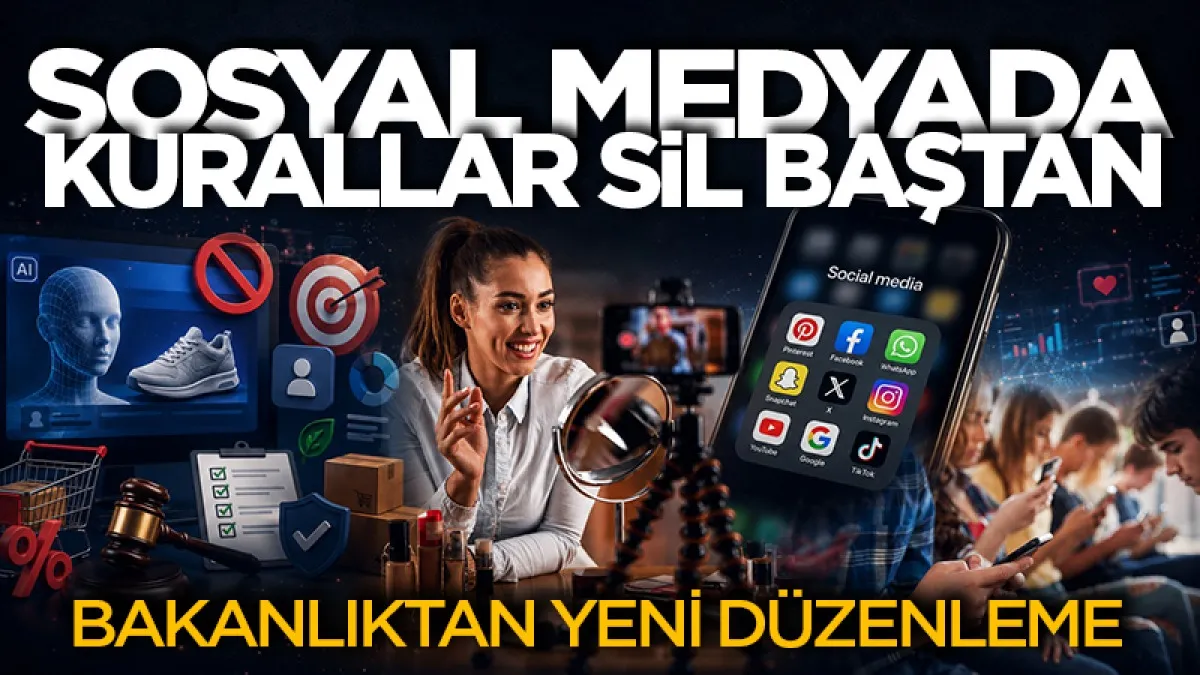 Sosyal medyada kurallar baştan sona değişti: Bakanlıktan yeni düzenleme