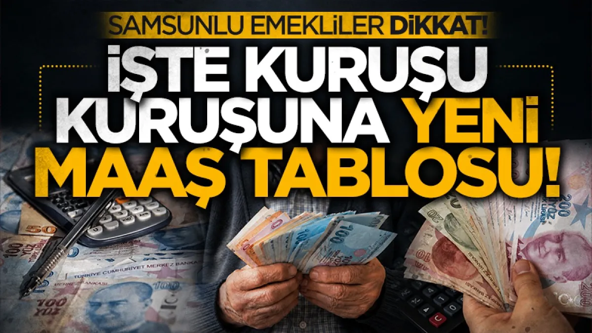 SSK ve Bağ-Kur emeklilerine yüzde 17,76 zam: İşte kuruşu kuruşuna yeni maaş tablosu