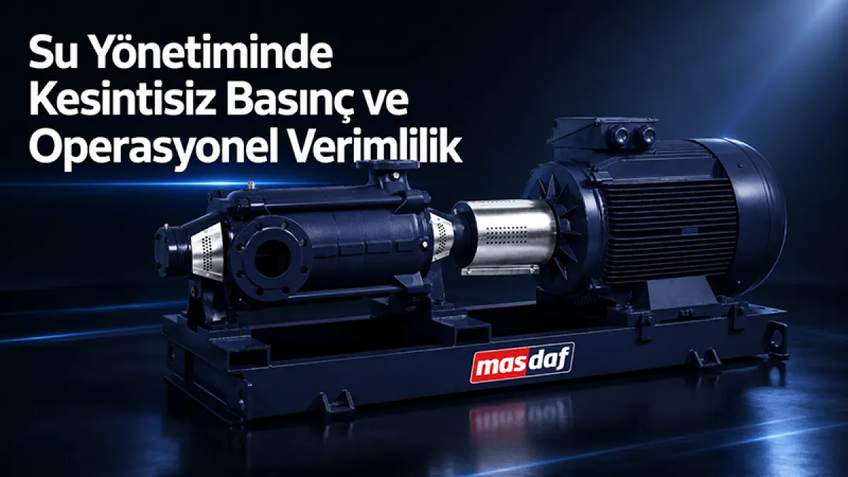 Su Yönetiminde Kesintisiz Basınç ve Operasyonel Verimlilik