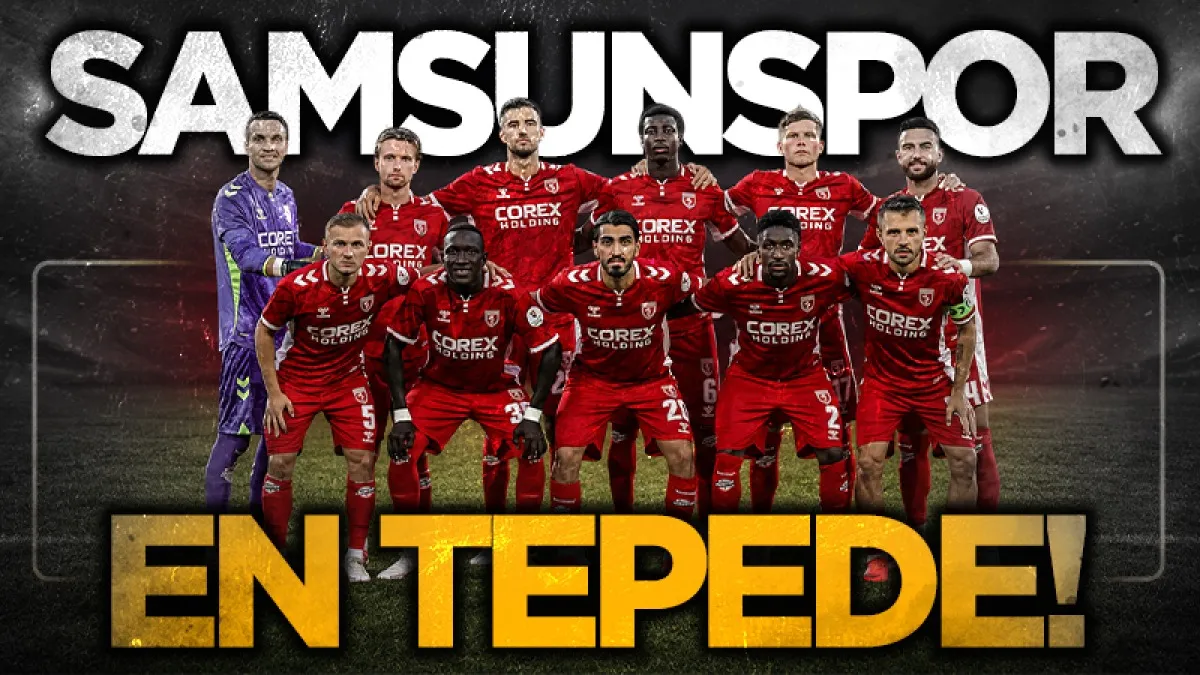 Süper Lig’de yaş ortalaması belli oldu: Lider Samsunspor