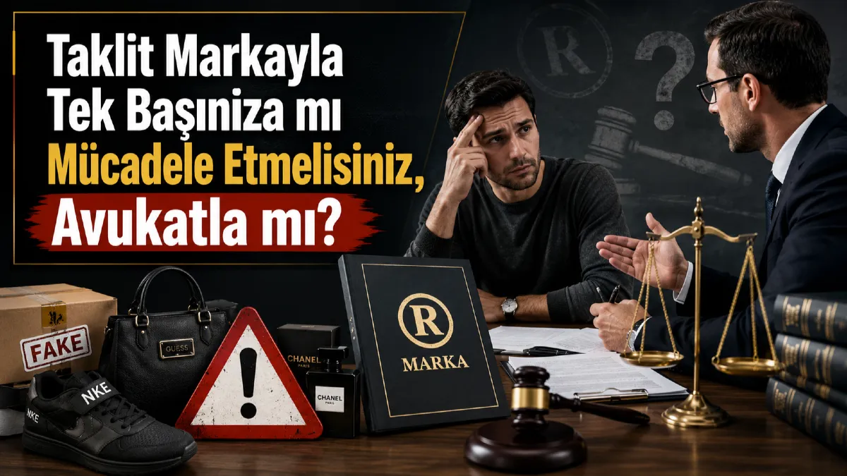 Taklit Markayla Tek Başınıza mı Mücadele Etmelisiniz, Avukatla mı?