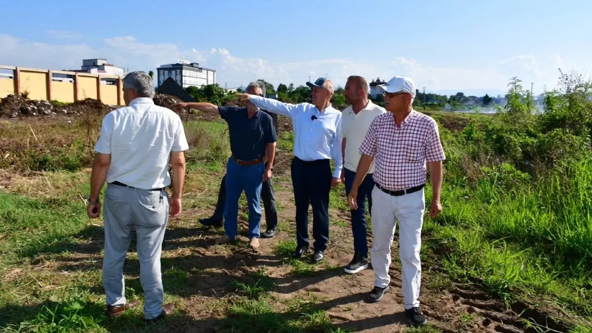 Terme’de 105 iş yerlik dev projede ilk adım
