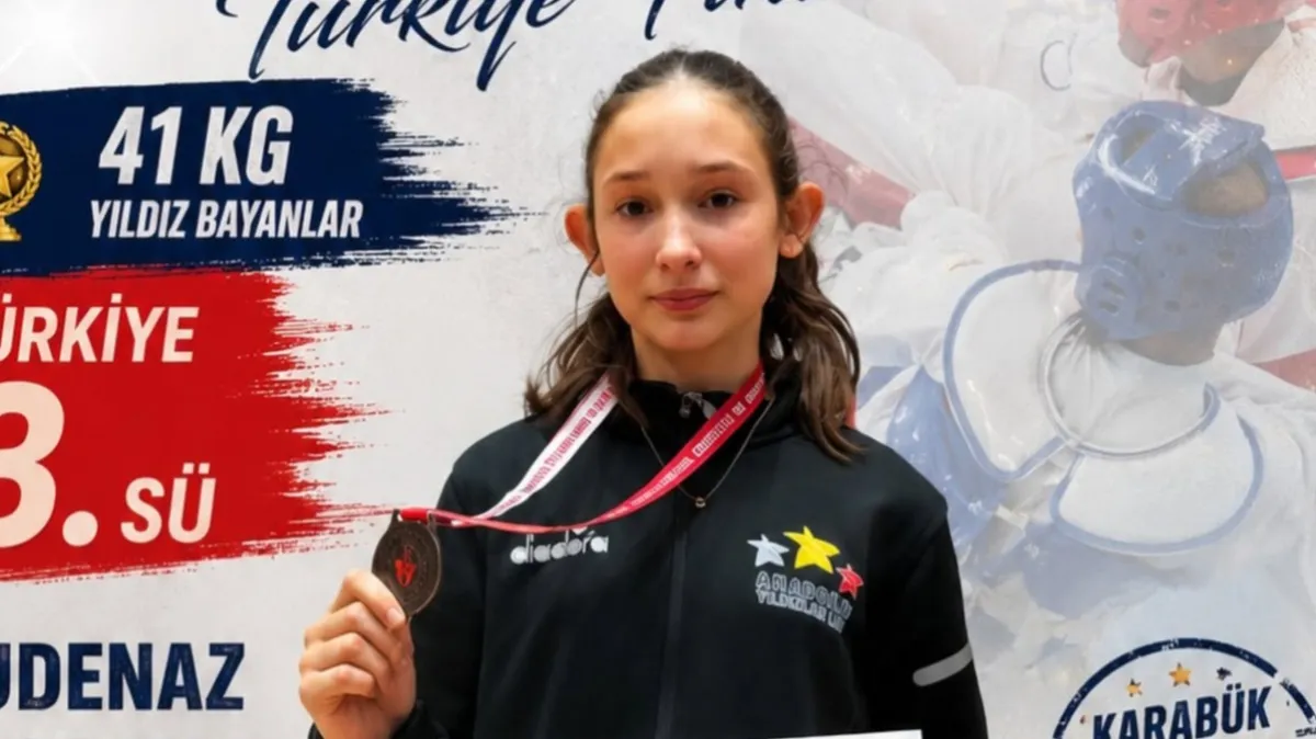 Termeli Sudenaz Özden Türkiye 3’üncüsü oldu
