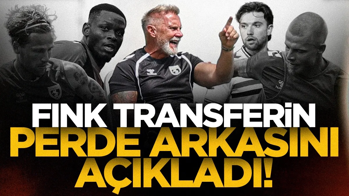 Thorsten Fink Samsunspor’un transfer planını açıkladı