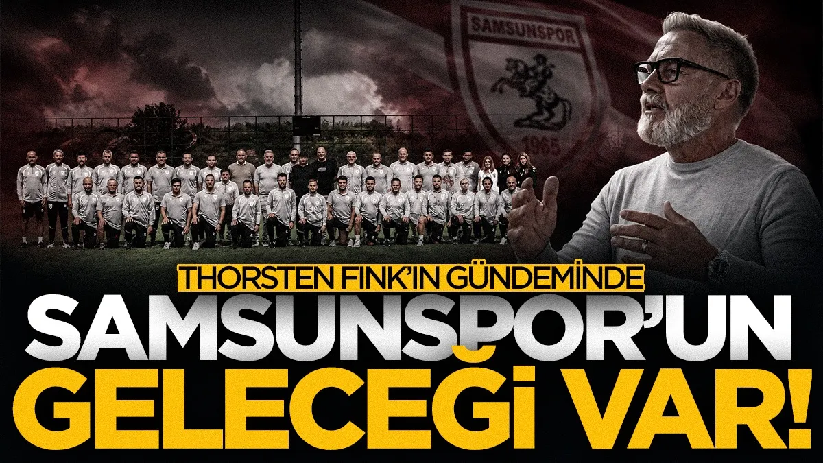 Thorsten Fink’ten Samsunspor Akademisi’ne ziyaret: A takıma geçiş masaya yatırıldı