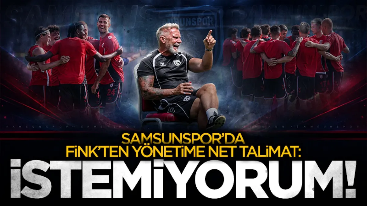 Thorsten Fink'ten transferde net mesaj: Kalabalık kadro istemiyorum