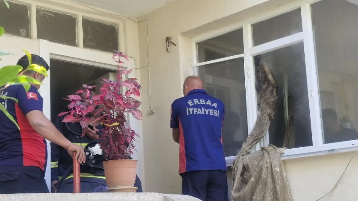 Tokat'ta yalnız yaşayan yaşlı adam yangında hayatını kaybetti