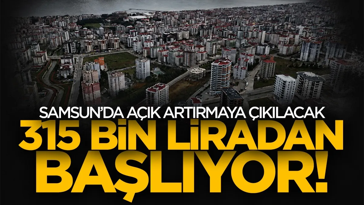 TOKİ Samsun’da arsa satacak: Açık artırma tarihleri belli oldu