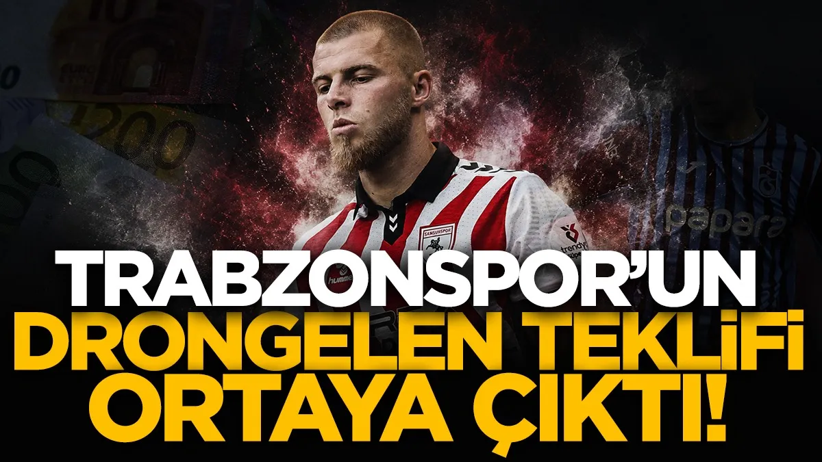 Trabzonspor’un Samsunspor'un stoperi Rick van Drongelen için teklifi ortaya çıktı