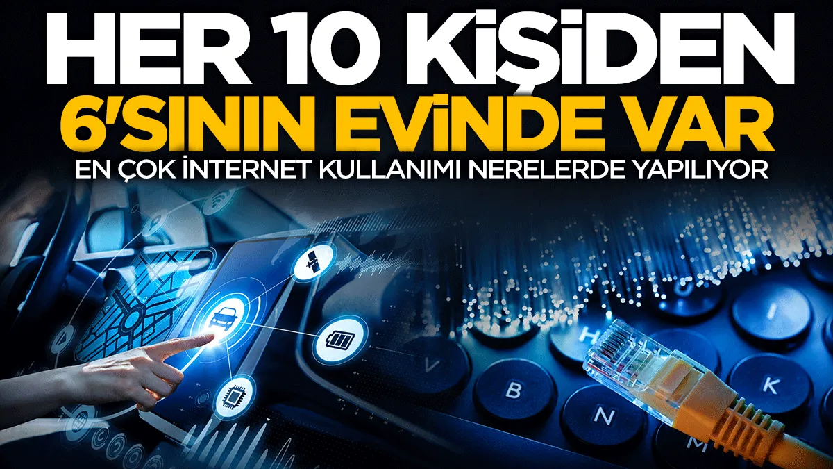 TÜİK açıkladı: Her 10 kişiden 6’sının evinde var