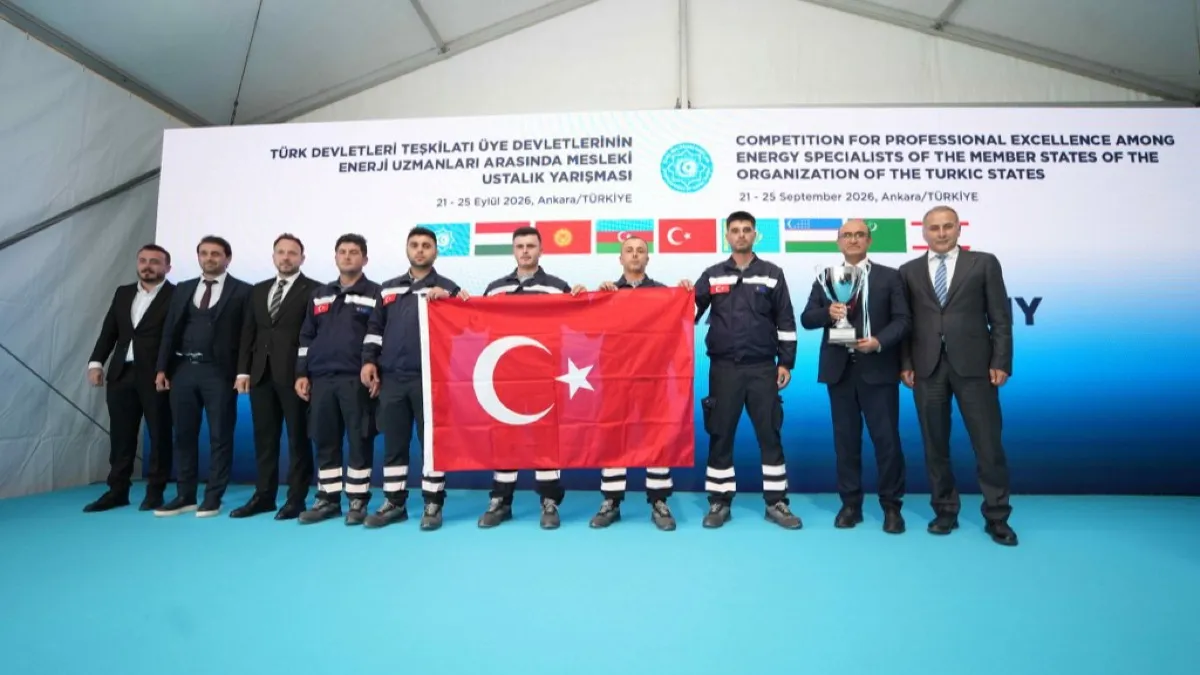 Türkiye’yi temsil eden YEDAŞ ekibine uluslararası ödül