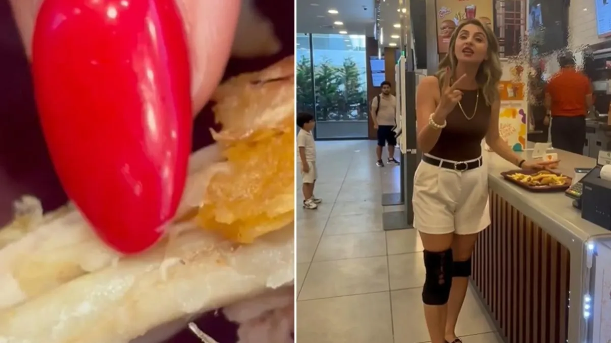 Ünlü fast food zincirinde mide bulandıran olay! Çocuğuna aldığı tavuk...