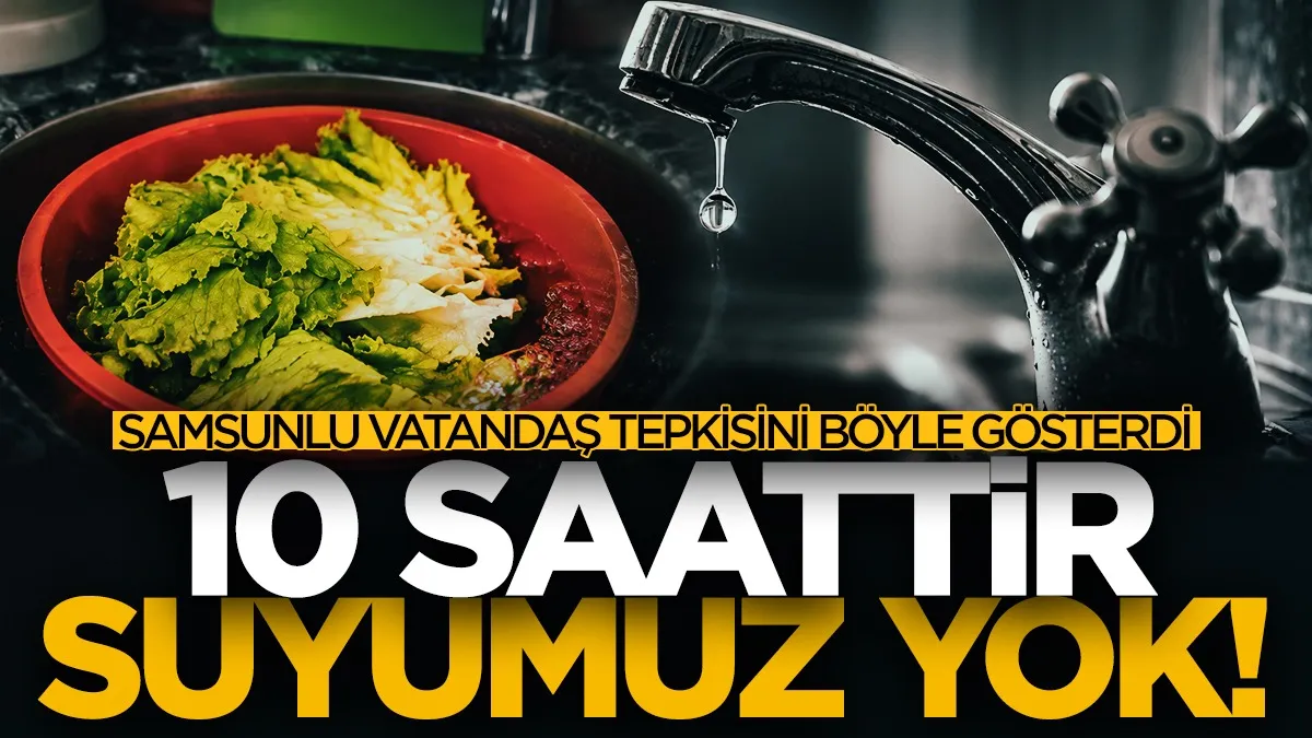 Vatandaşlardan SASKİ’ye çağrı: 10 saattir suyumuz yok