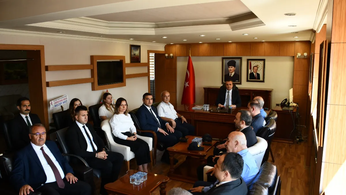 Vezirköprü Kaymakamı Bayram Yıldız göreve başladı