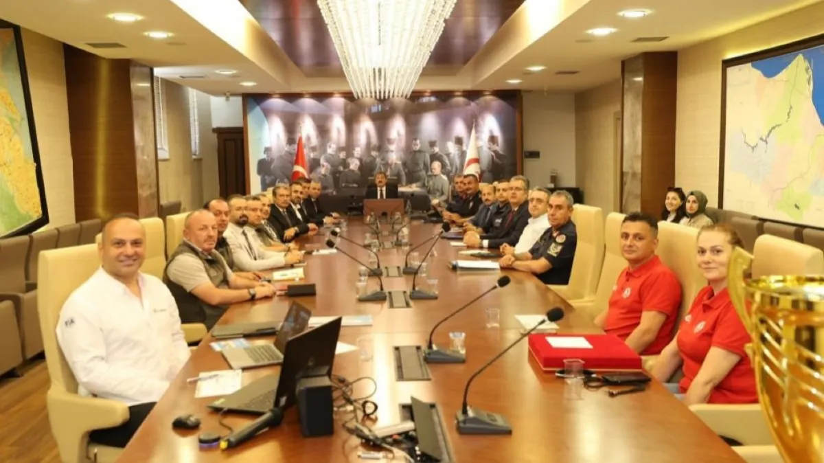 Vezirköprü Off-Road yarışı güvenlik toplantısı