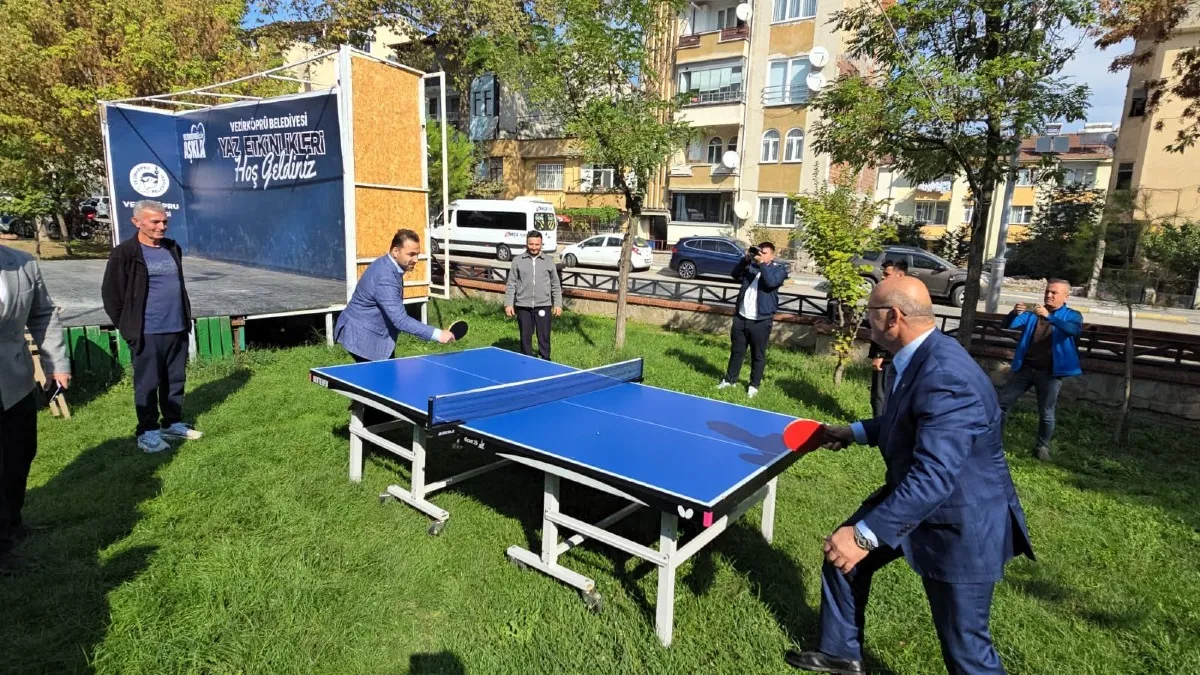 Vezirköprü'de spor haftasına özel etkinlik