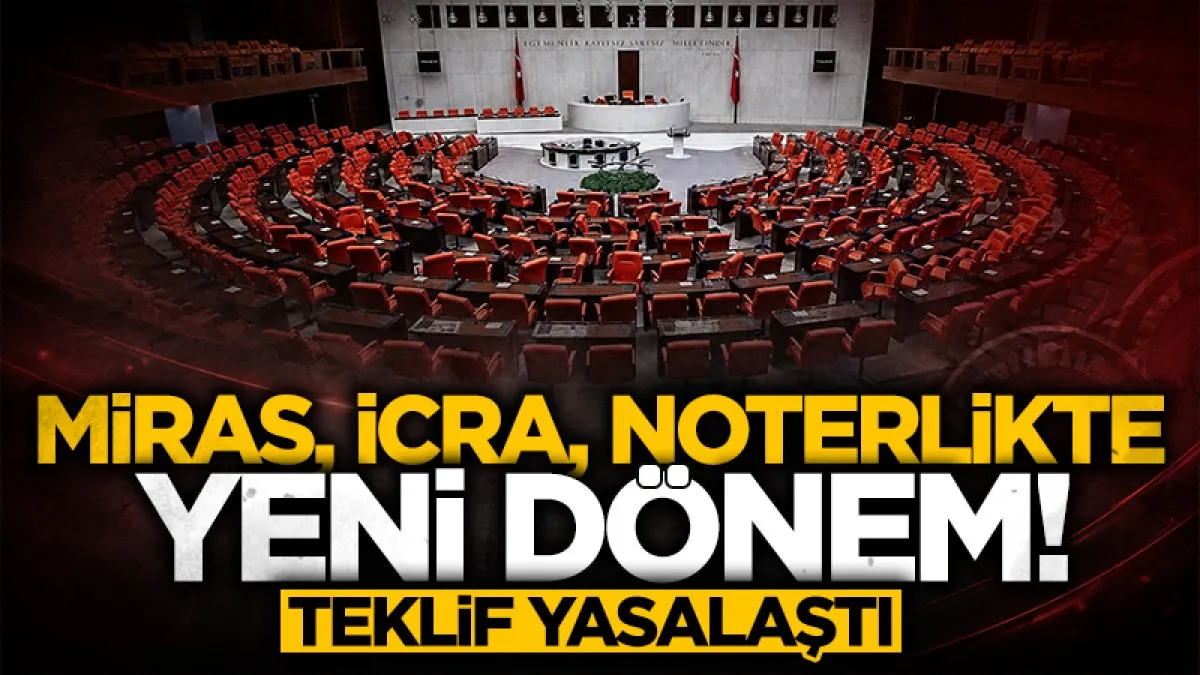 Yargıda yeni dönem resmen başladı: 12. Yargı Paketi TBMM'de kabul edildi