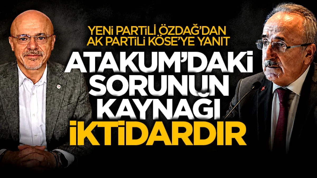 YENİ Parti İl Başkanı Mehmet Özdağ: Atakum’daki sorunun kaynağı iktidardır