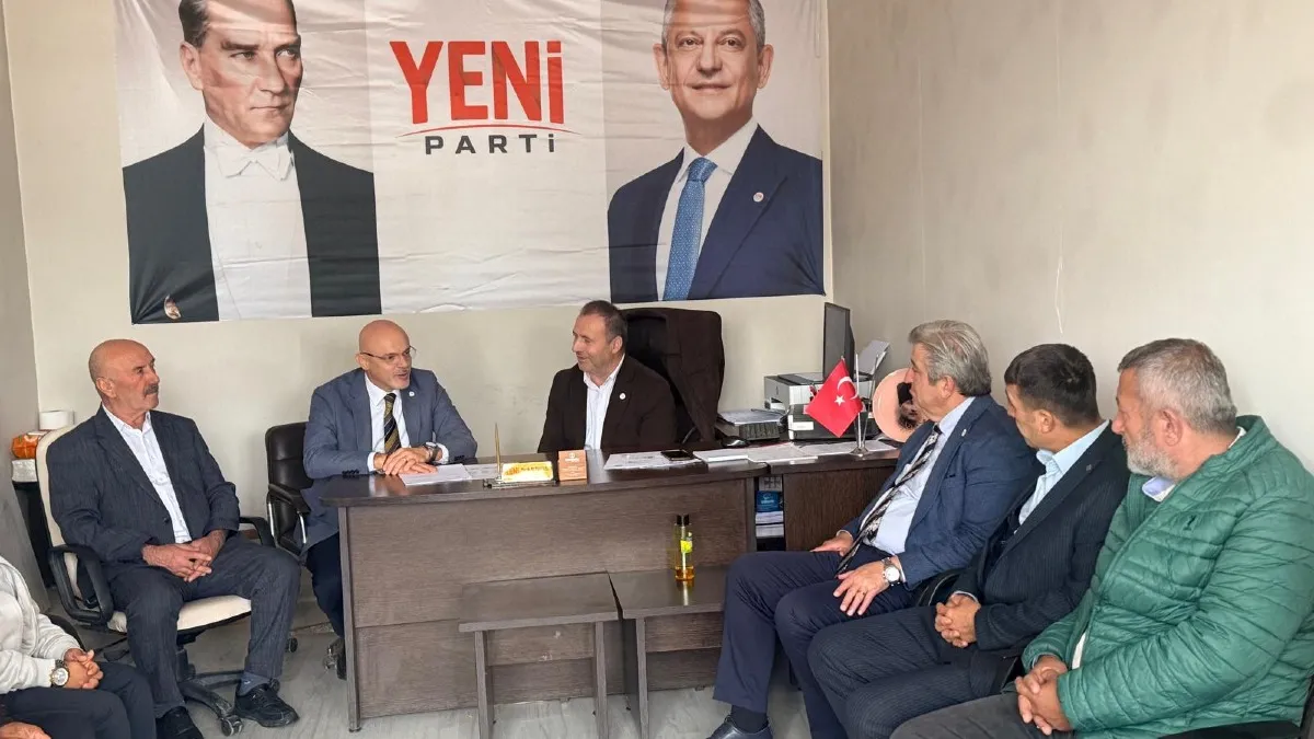 YENİ Parti’den Asarcık’ta yeni yönetime ziyaret