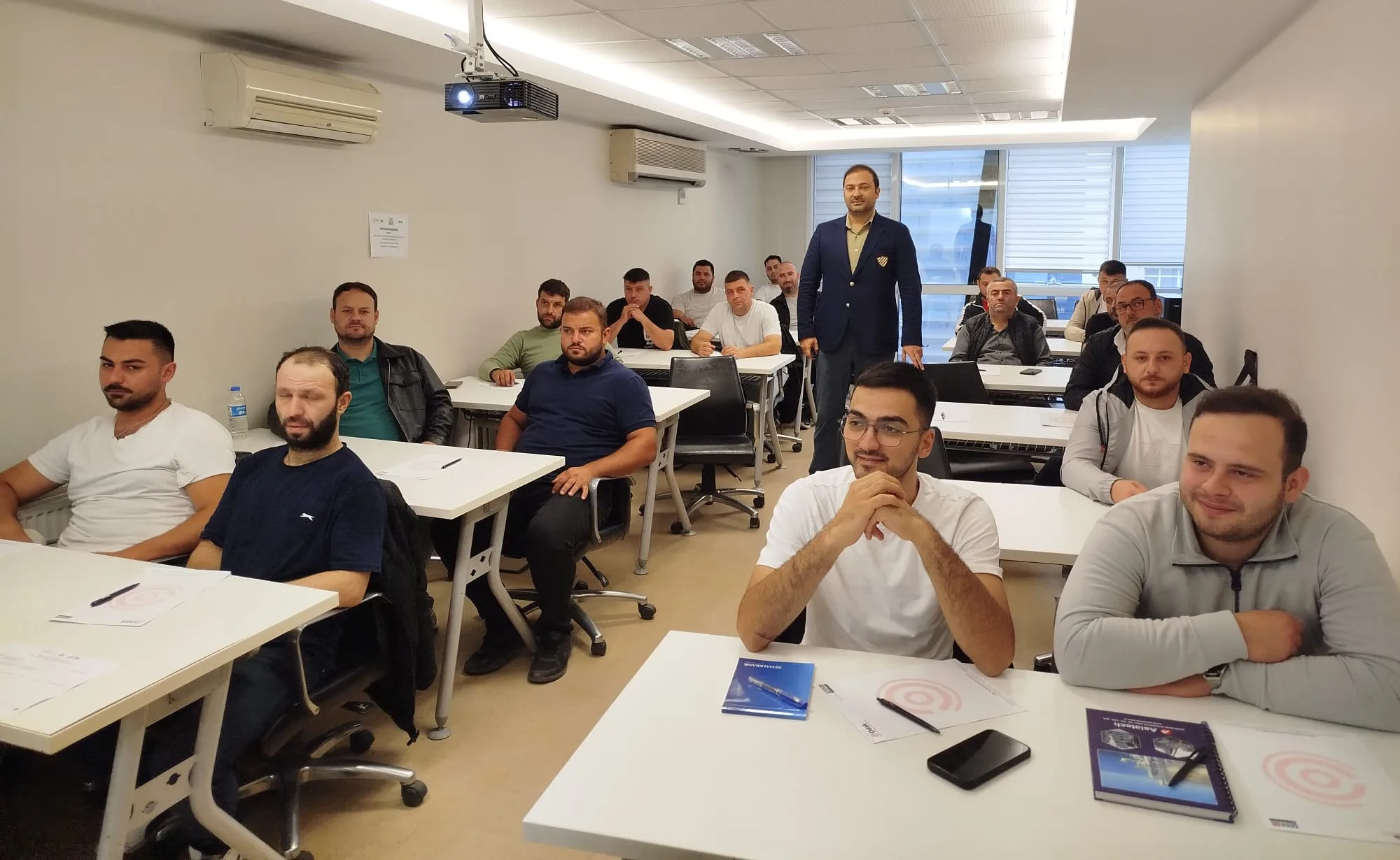 Samsun'da sanayi çalışanlarına hidrolik eğitimi! 57 kişi katıldı
