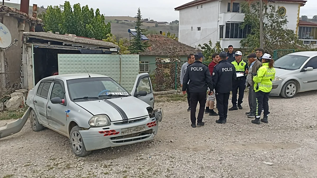 Samsun'da korkutan kaza! Anne ve 3 yaşındaki kızı yaralandı