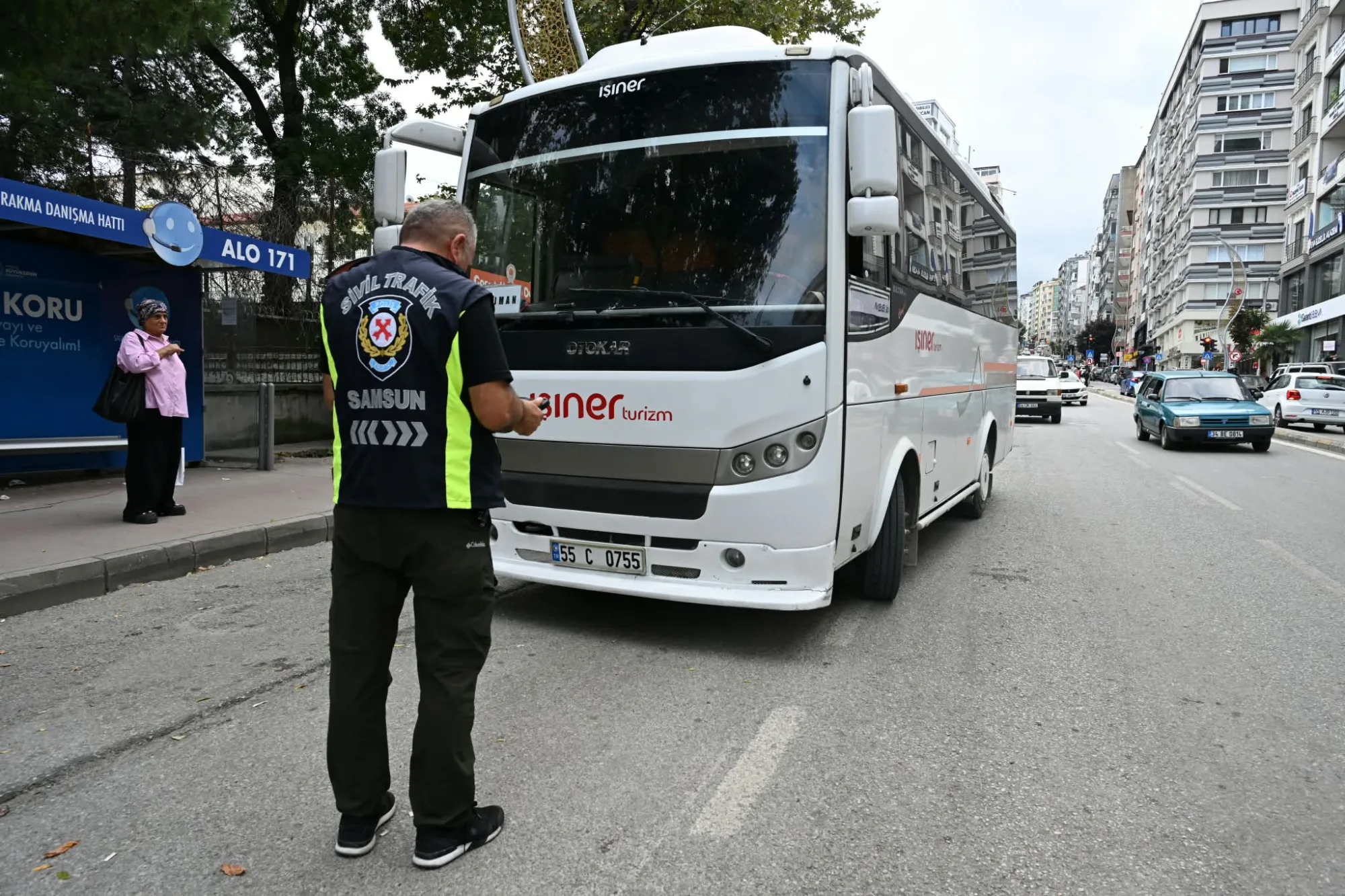 Samsun'da okul servislerine sıkı denetim! 272 araca işlem yapıldı