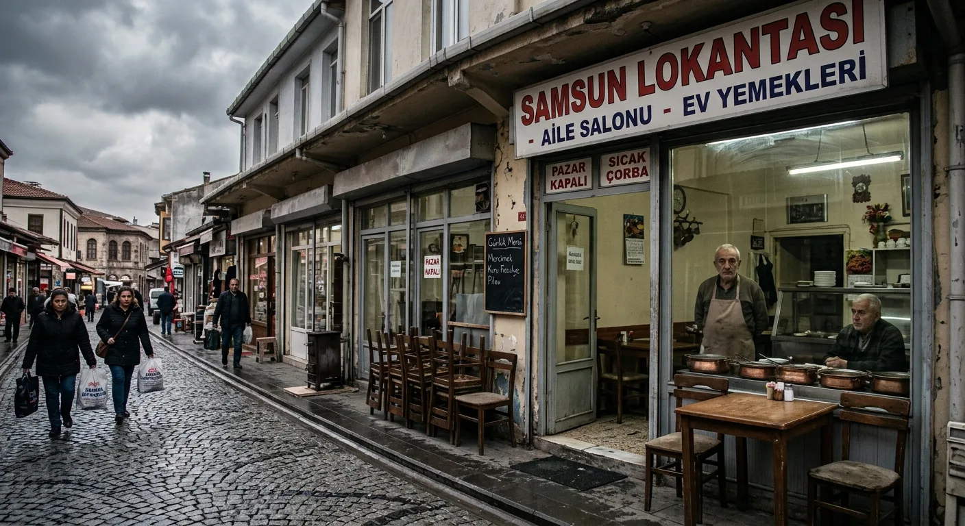 Samsun Lokantacılar, Tatlıcılar ve Pastacılar Esnaf Odası Başkanı İsmail Balcı: Samsun'da lokantacı esnafı can çekişiyor!