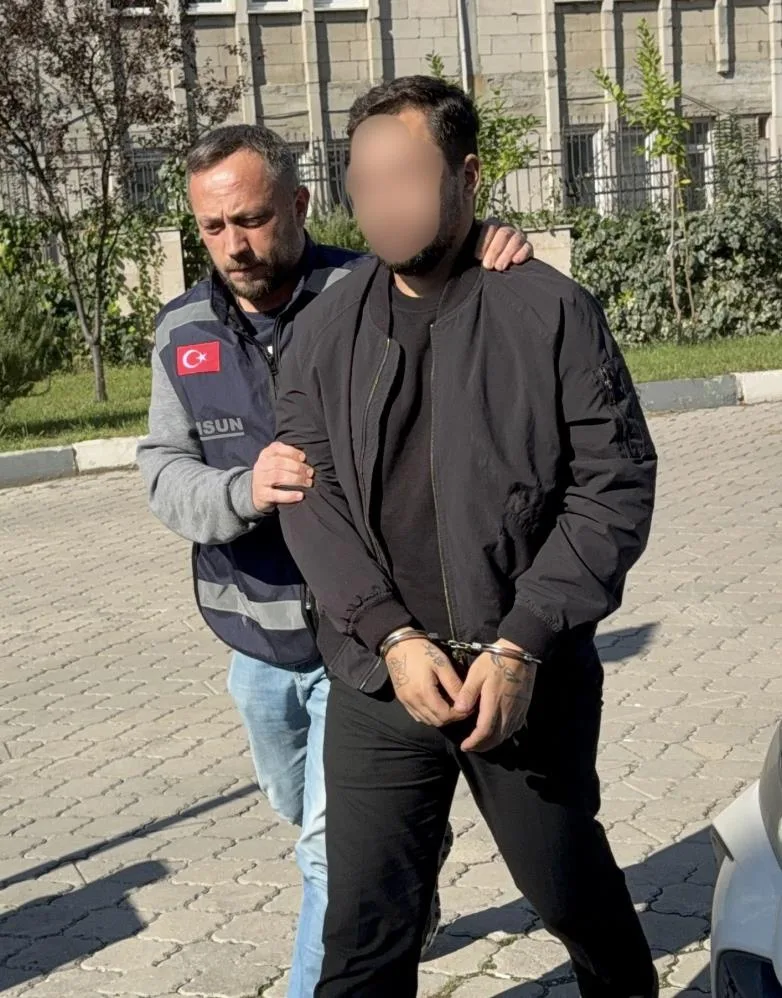 Samsun'da üzerinde uyuşturucu çıkan şahıs gözaltında