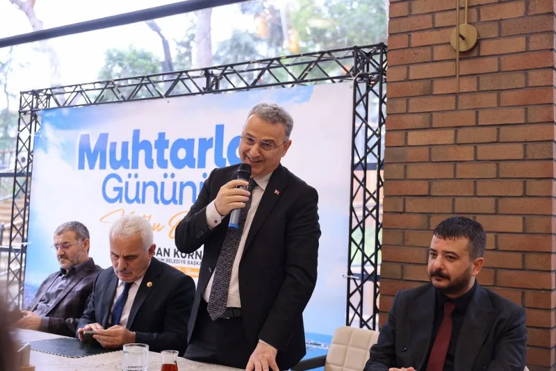 İlkadım Belediye Başkanı İhsan Kurnaz'dan muhtarlara iş birliği mesajı